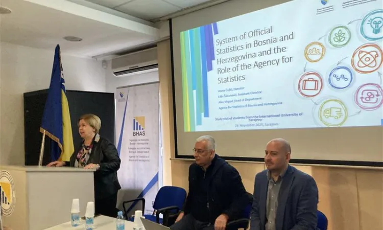 FBA Öğrencileri Bosna Hersek İstatistik Kurumunu Ziyaret Etti