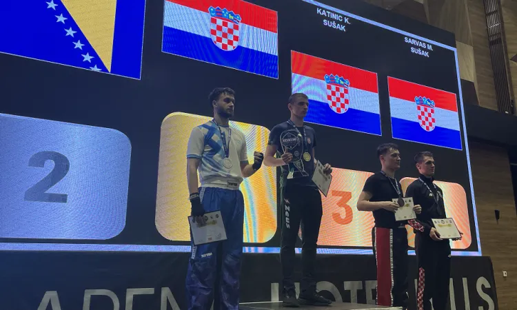 FBA Öğrencisi Tarık Okerić Avrupa Kickboks Kupası’nda Gümüş Madalya Kazanıyor