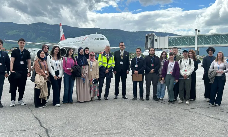 IUS FBA Students Visit Sarajevo International Airport to Explore Business Ethics in Practice