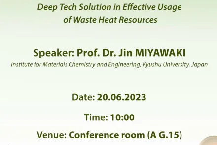 Lecture on Activated Carbons with Enhanced Effective Adsorption Amount: Deep Tech Solution in Effective Usage of Waste Heat Resources
