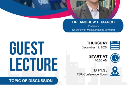 Series of Events on Personal Growth and Societal Change at FBA This Week (Dec 9-13, 2024)