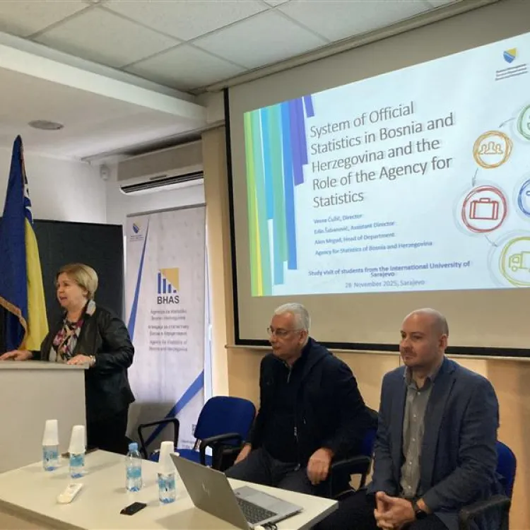 FBA Students Visit the Agency for Statistics of Bosnia and Herzegovina