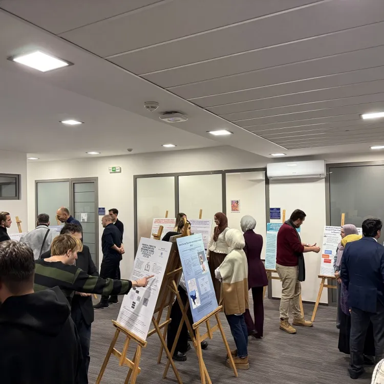 FBA Graduate Students Present Research Ideas at Poster Event